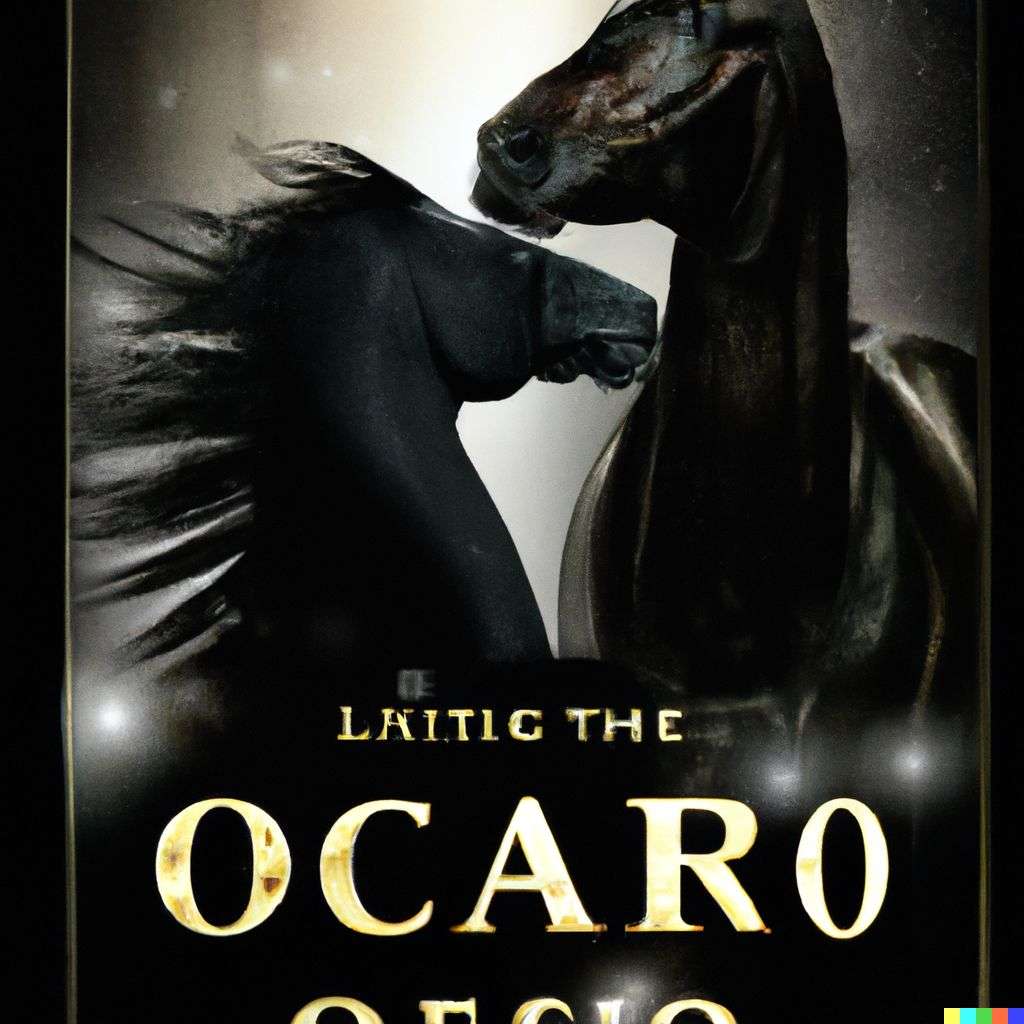 a horse, promotional poster for an Oscar-winning movie